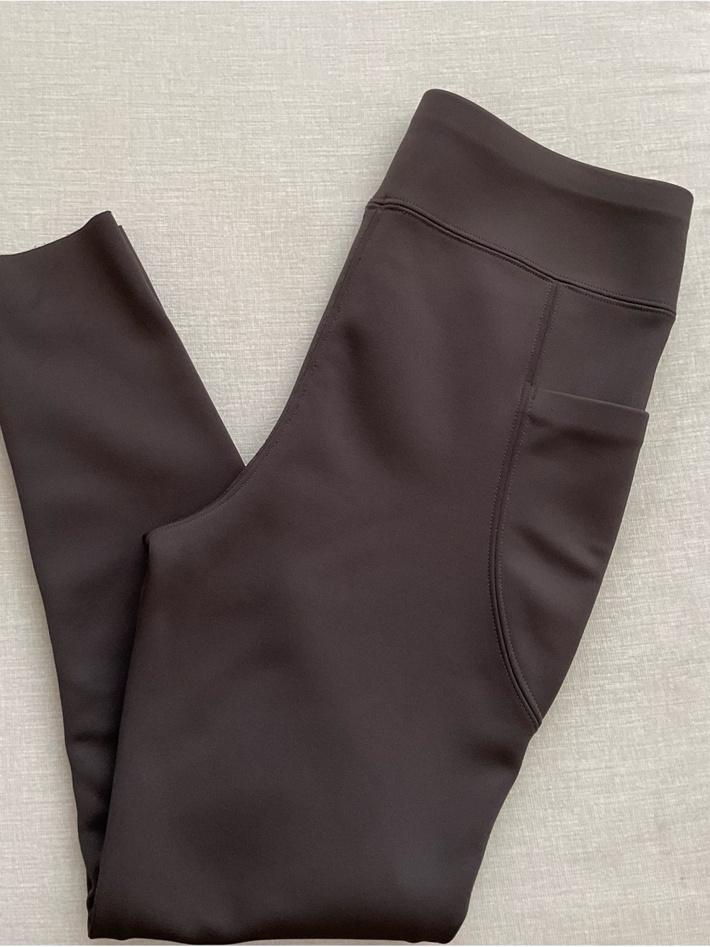 High-Waist Track Pants with Side Pocket